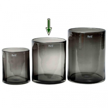 DutZ®-Collection Vase Cylinder, H 25 x Ø 20 cm, Smoke