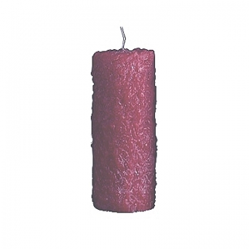 DutZ®-Collection Stumpenkerze, H 25 x Ø 10 cm, Farbe: Rot
