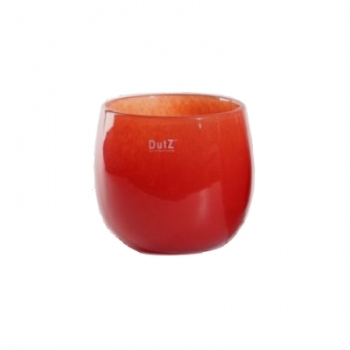 DutZ®-Collection Vase Pot, H 14 x Ø 16 cm, Farbe: Rot