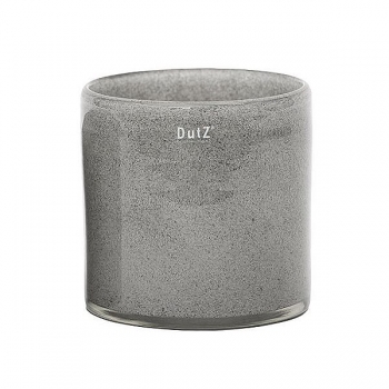 DutZ®-Collection Vase Cylinder, H 18 x Ø 18 cm, Mittelgrau