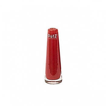 DutZ®-Collection Vase Solifleur, konisch, H 15 x Ø 5 cm, Rot