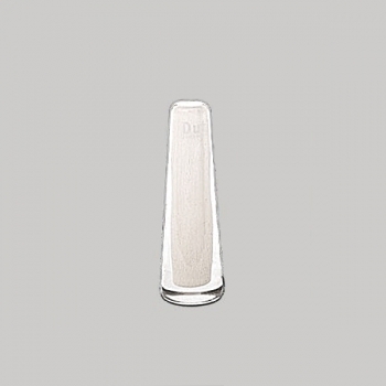 DutZ®-Collection Vase Solifleur, konisch, H 15 x Ø 5 cm, Weiß