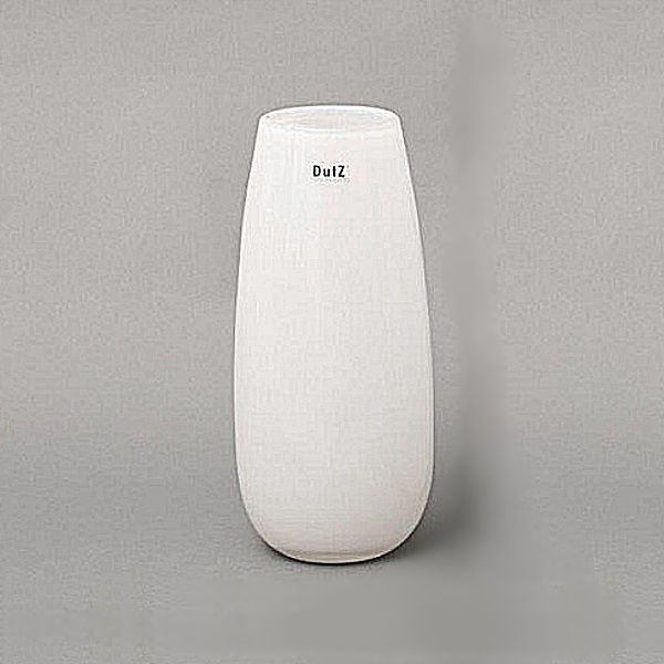 DutZ®-Collection Vase Robert, H 37 x Ø 11 cm, Weiß