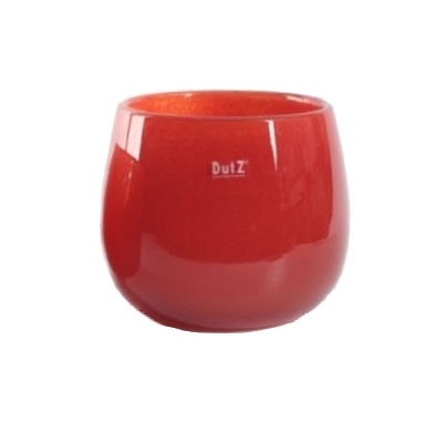 DutZ®-Collection Vase Pot, H 18 x Ø 20 cm, Farbe: Rot