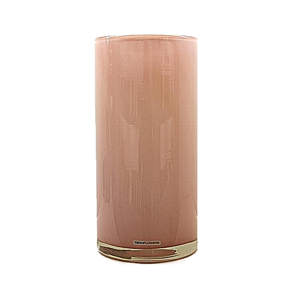 Henry Dean Vase/Windlicht Cylinder, H 30 x Ø 15 cm, Peach