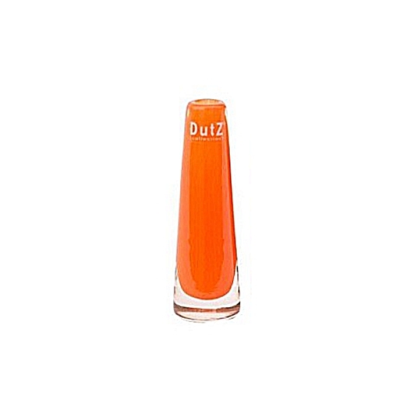 DutZ®-Collection Vase Solifleur, konisch, H 15 x Ø 5 cm, Orange